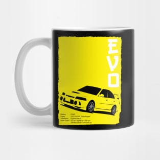 Lancer Evolution IV Mug